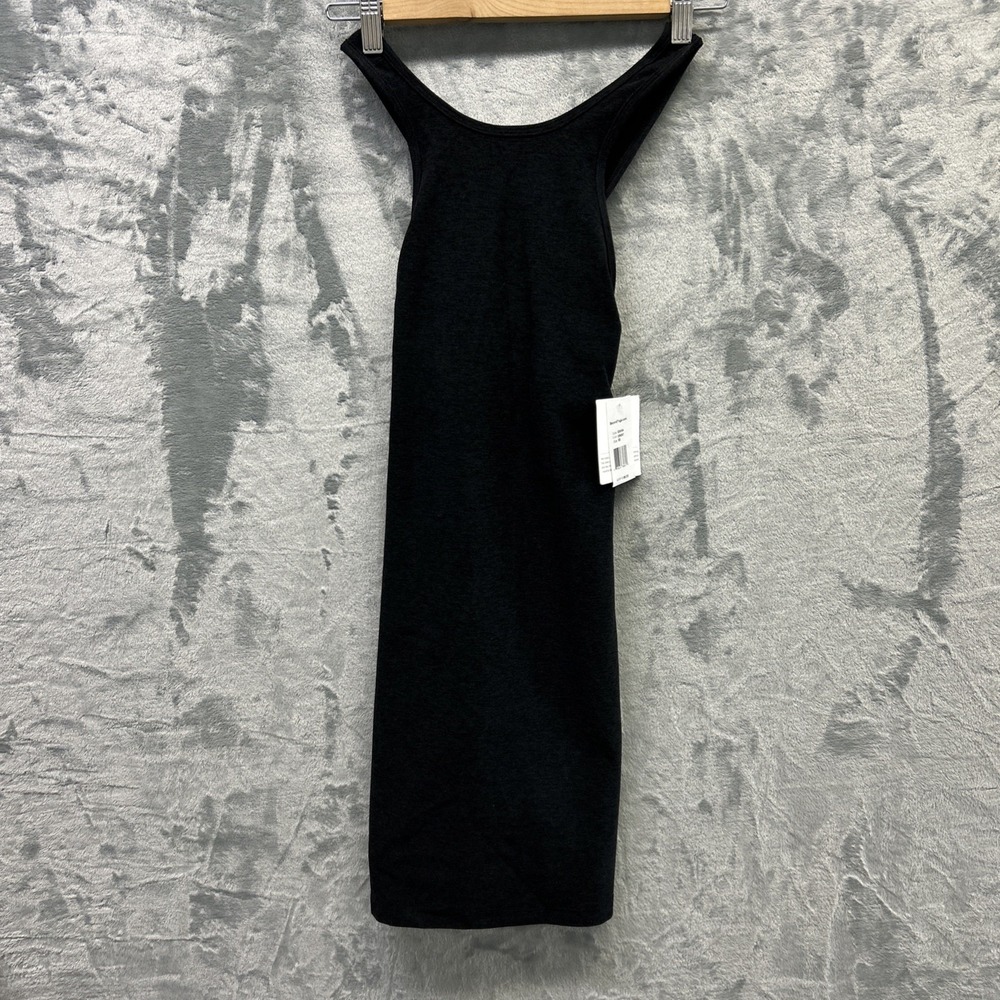 Beyond Yoga Dress Womens XS Gray Spacedye Under Lock and Key Dress Stretch